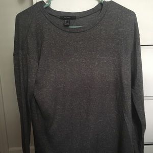 Forever21 Gray Long Sleeve Tee